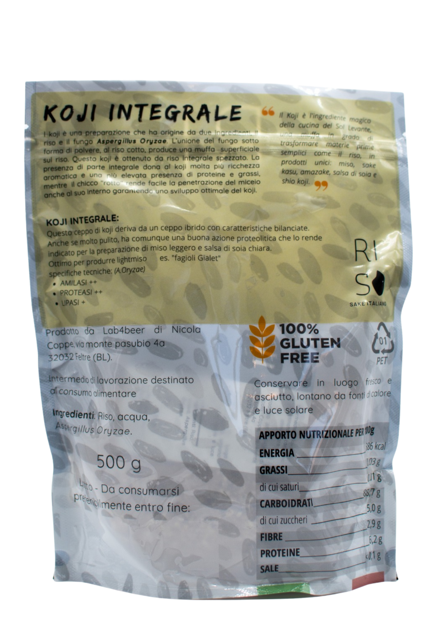 Koji integrale 500g